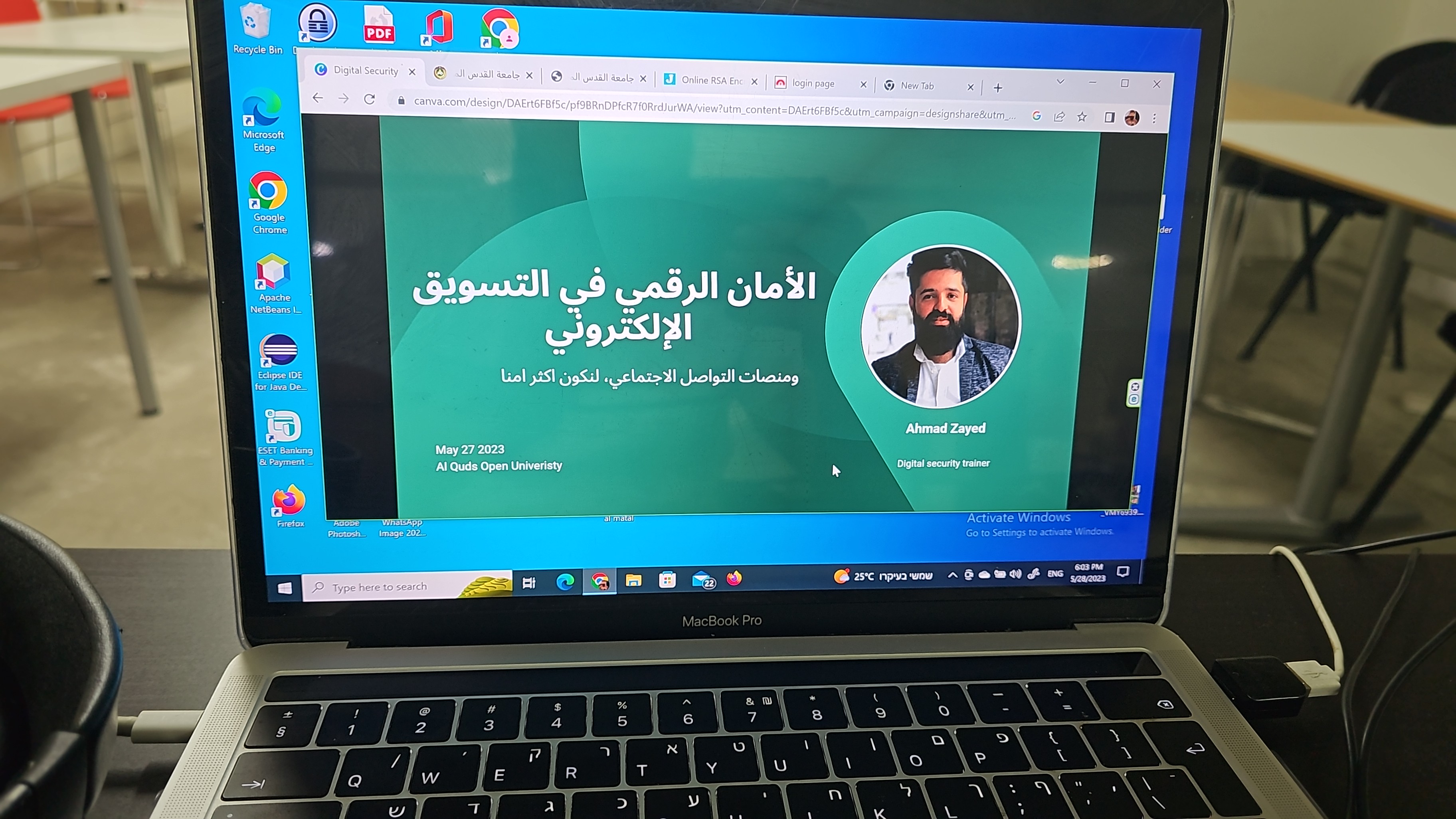 Al-Quds Open University Workshop 2